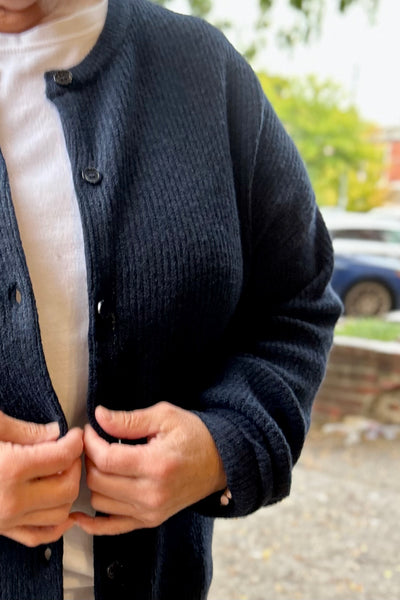 Elsie Everyday Cardigan - Navy