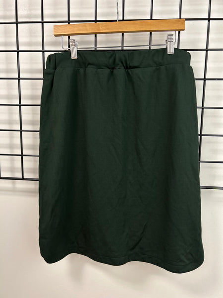 Size Large Dark Green  Midi Skirt