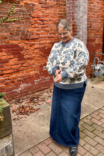 Laurel Floral Sweatshirt
