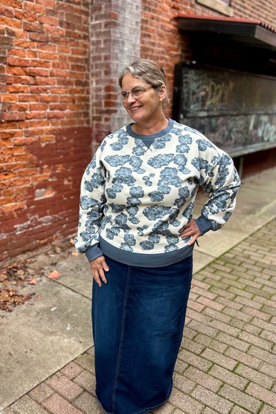 Laurel Floral Sweatshirt