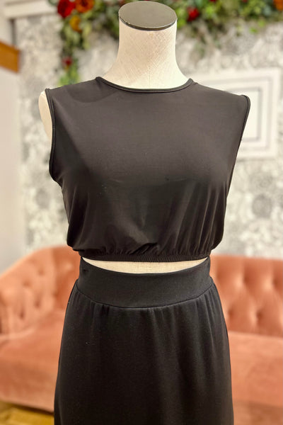 Layering Half Top - Black