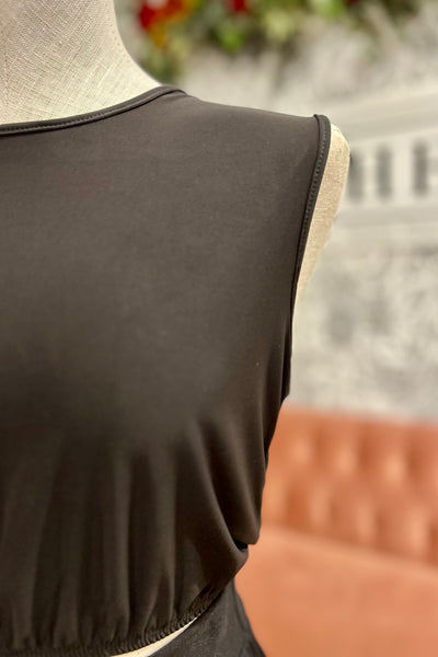 Layering Half Top - Black