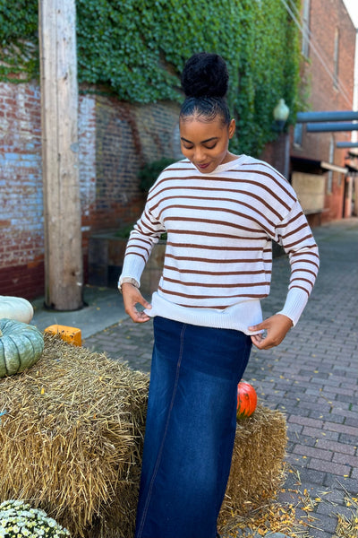 Tessa Stripe Sweater