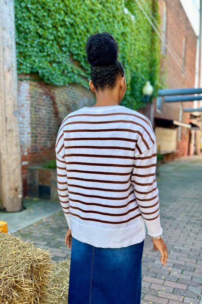 Tessa Stripe Sweater