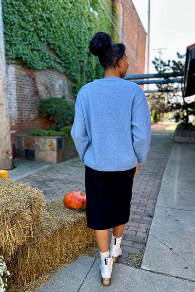 Hadley Cardigan - Dusty Blue