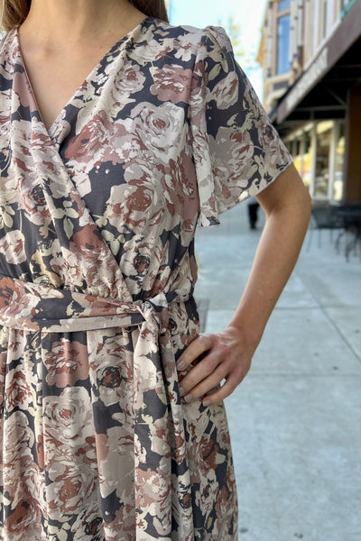 Heidi Chiffon Floral Maxi Dress