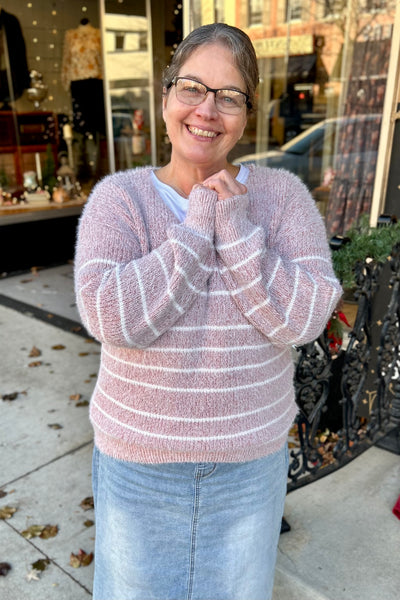 Cozy Sweater - Dusty Rose
