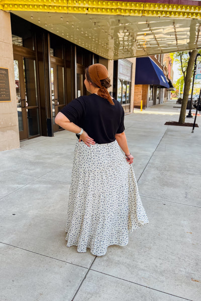Florance Tiered Maxi Skirt