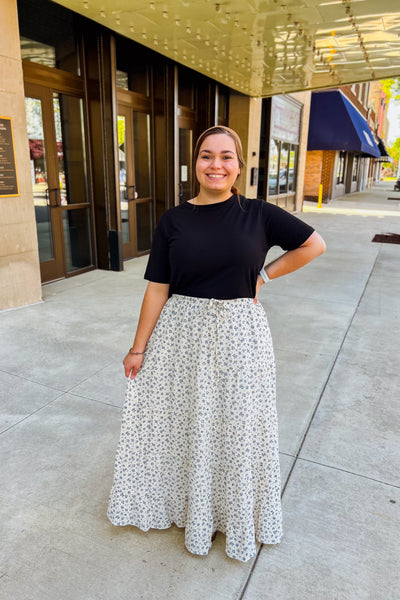 Florance Tiered Maxi Skirt