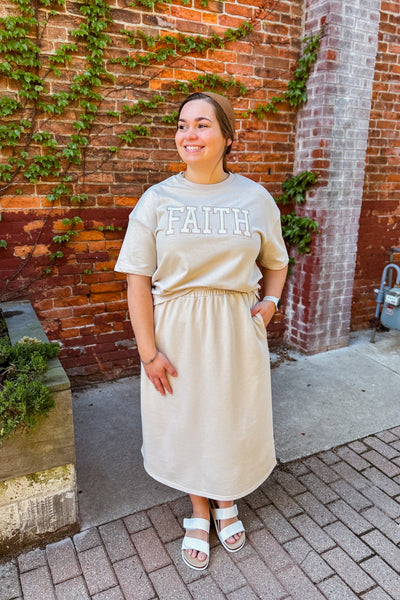 French Terry Skirt