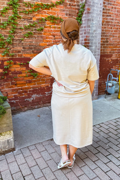 French Terry Skirt