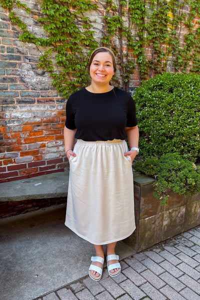 French Terry Skirt