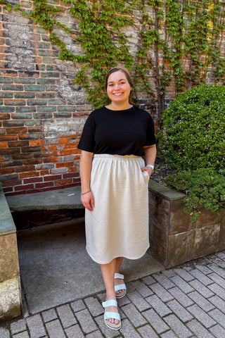 French Terry Skirt