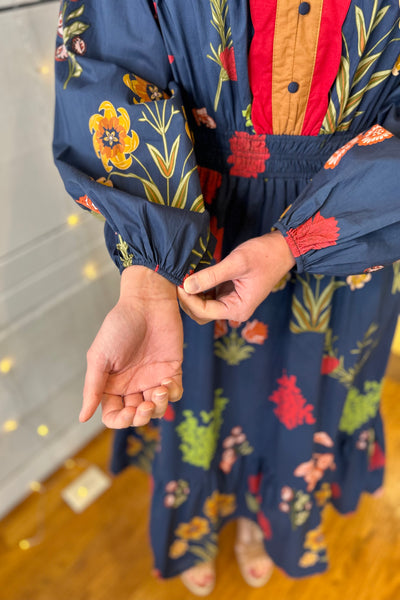 Midnight Flowers Dress