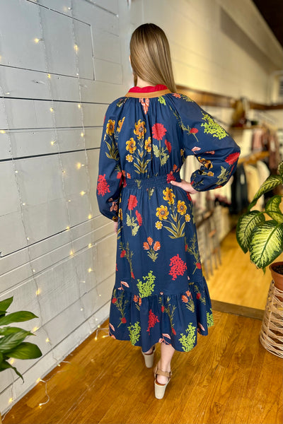 Midnight Flowers Dress