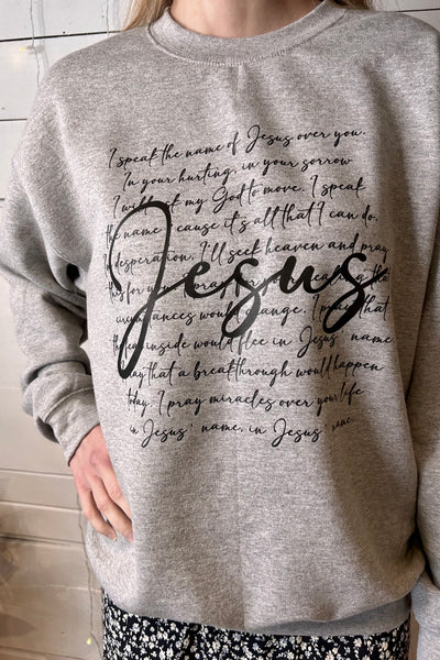 Speak the Name Sweatshirt