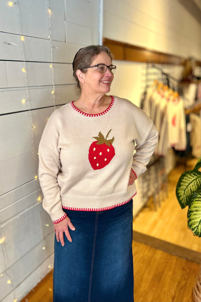 Strawberry Pullover