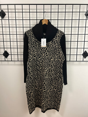 Size XLarge Leopard Sweater Dress