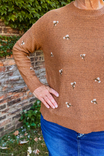 Embroidery Detail Sweater