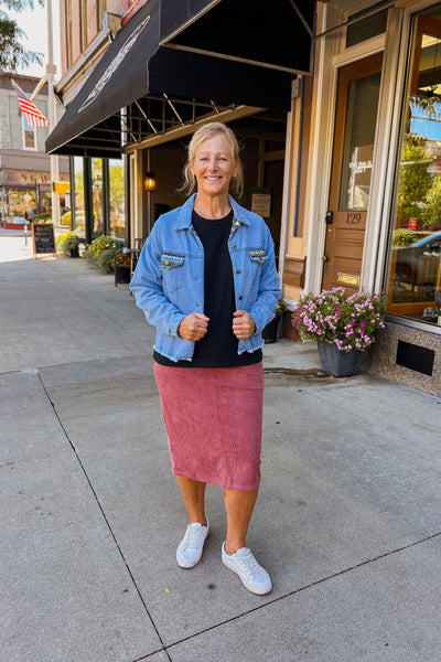 Aztec Denim Jacket