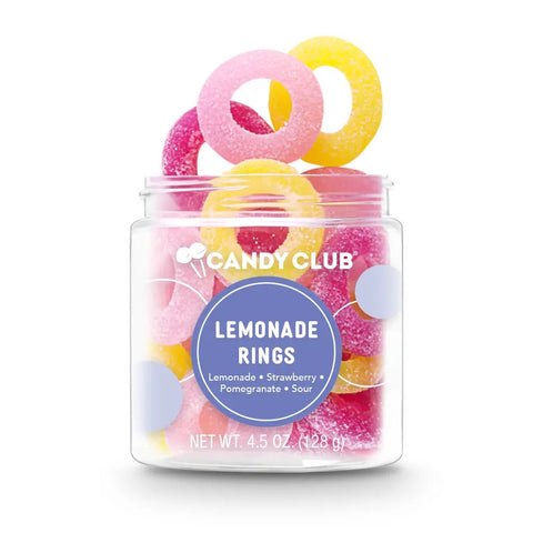 Candy Club Gummy Lemonade Rings