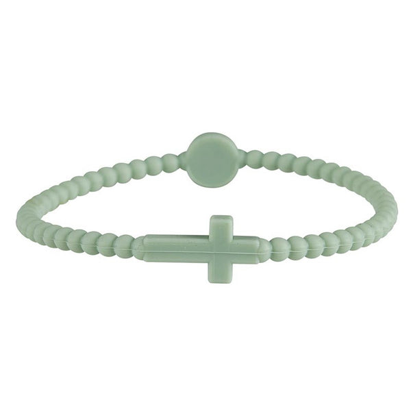 Silicone Cross Bracelet