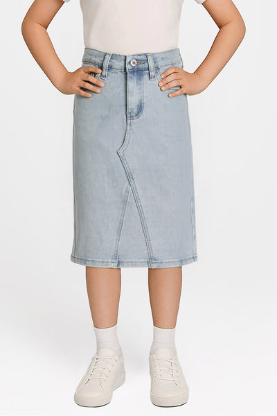 Lucy Girls Denim Skirt