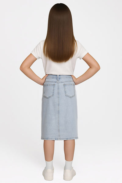 Lucy Girls Denim Skirt