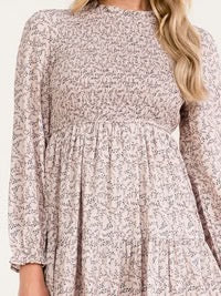 Cindy Smocked Midi Dress