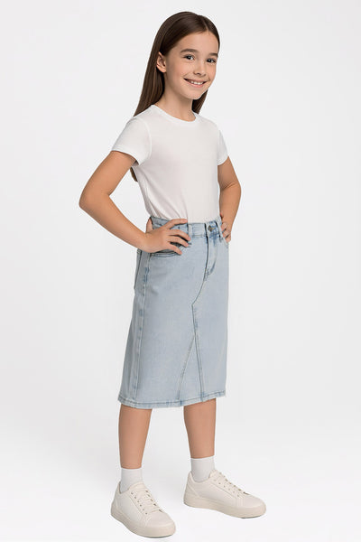 Lucy Girls Denim Skirt