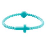 Silicone Cross Bracelet