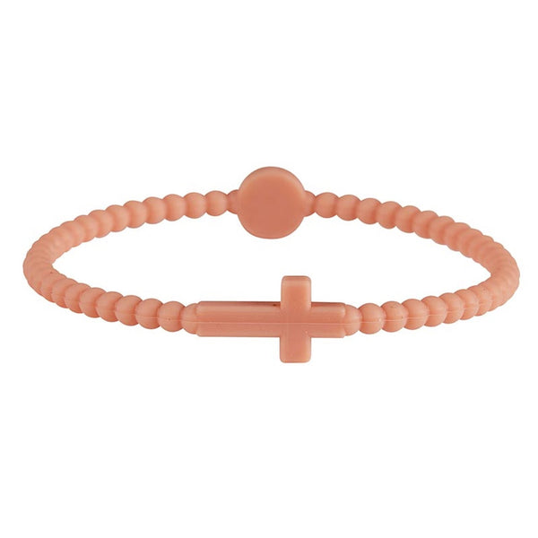 Silicone Cross Bracelet