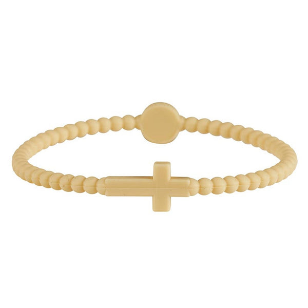 Silicone Cross Bracelet