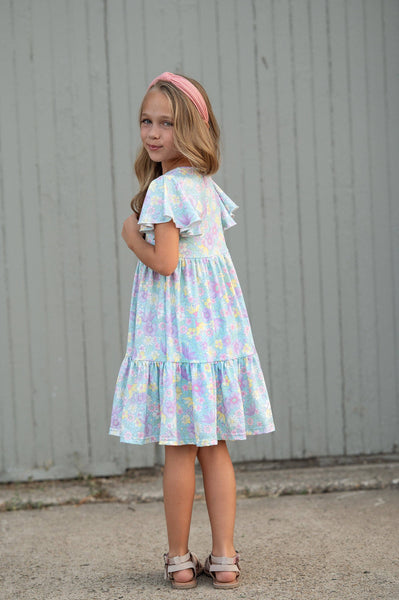 Emmy Pastel Floral Dress