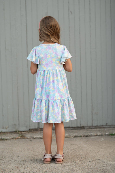 Emmy Pastel Floral Dress