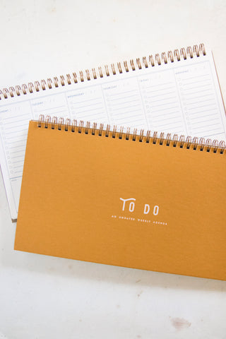 To Do Planner - Saffron