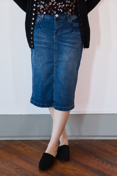 Gina Denim Skirt